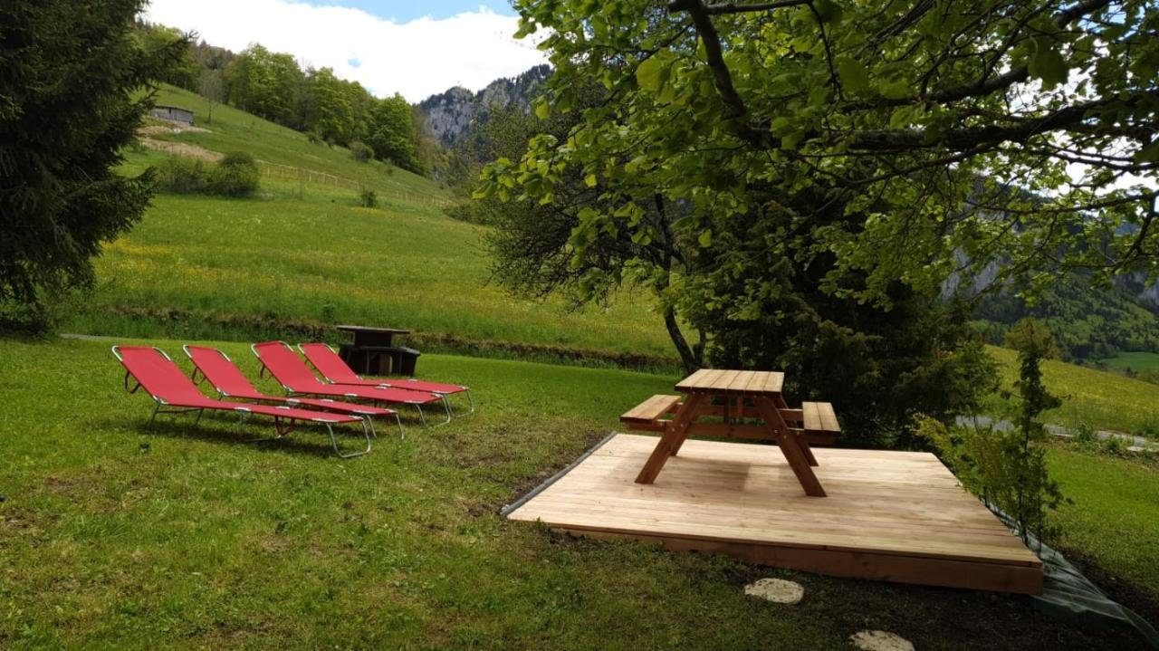 Chalet Tante Emma Vacheresse Kültér fotó